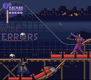 Joker in The Adventures of Batman & Robin for the SNES.