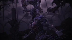 Ultima transformed into his interdimensional form.