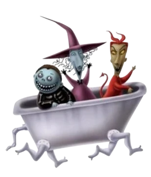 ナイトメアービフォアクリスマス Lock, Shock and Barrel DIAMOND SELECT TOYS The Nightmare Before Christmas Best of