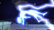 Max is transformed into Electro.