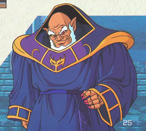 Official artwork of Medeus from Fire Emblem: Mystery of the Emblem.
