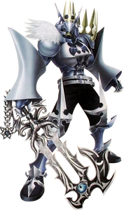 Xehanort in his No Heart armor.