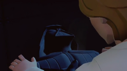 Anakin Skywalker's death in Disney Infinity.