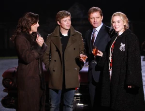 Natasha Wylde arrives in Emmerdale alongside her family.