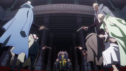Warcury and the other Elders prepare to assassinate King Cobra