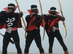 Warfare Agents armed with bows.