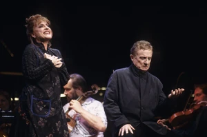 Sweeney Thing.jpg (1.43 MB) Mrs. Lovett and Sweeney Todd portrayed by Patti Lupone and George Hearn in 2001