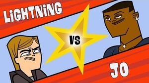 TOTAL DRAMA Jo vs Lightning Fit, Tough and Hateful enemies