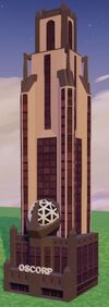 The OsCorp Tower building