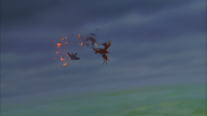 The Griffin's defeat.