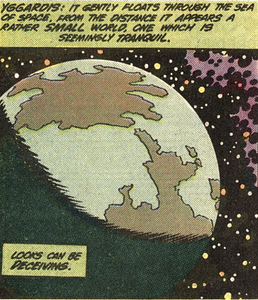 Yggardis planet form