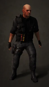 Zoran Lazarević in Uncharted 3: Multiplayer.