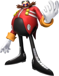 Dr. Eggman's artwork of Sonic Forces: Speed Battle
