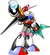 Tengu Man's artwork of Mega Man 8.