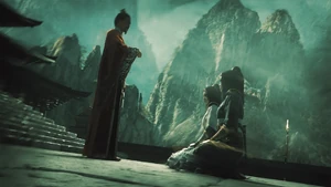 Sisters-Emperor.jpg (247 KB) Riya and Yuka with their father, Emperor Sagong.