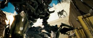 Megatron and Starscream