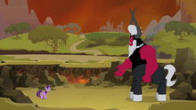 Twilight facing Tirek S4E26