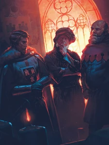 Unwin resigns from his office of Hand (by Grzegorz Przybys).