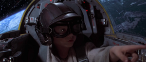 Anakin Skywalker battle pilot