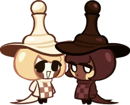Chess Choco Cookie