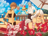 Summer artwork from Ys Origin.