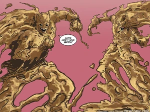 Clayface as "Batman & Robin"