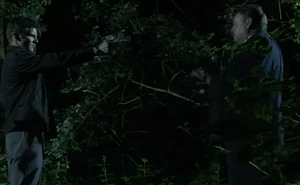 Jack Dalton is killed by Dennis Rickman, but not before revealing that Dirty Den had actually survived the shooting in 1989 and is alive all along.
