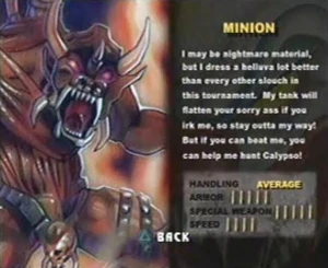 Minion in Twisted Metal 3.