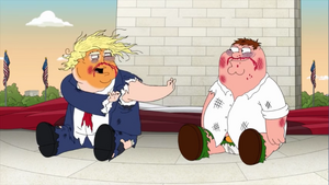 Trump and Peter finally stop fighting and part ways.