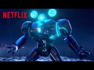 The Secret Weapon- Gun Robot 🤖 Trollhunters- Rise of the Titans - Netflix Futures