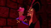 Jafar strangling Iago.