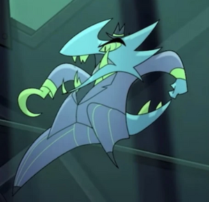 Another dino-like demon who serves as Crimson's mafia member.