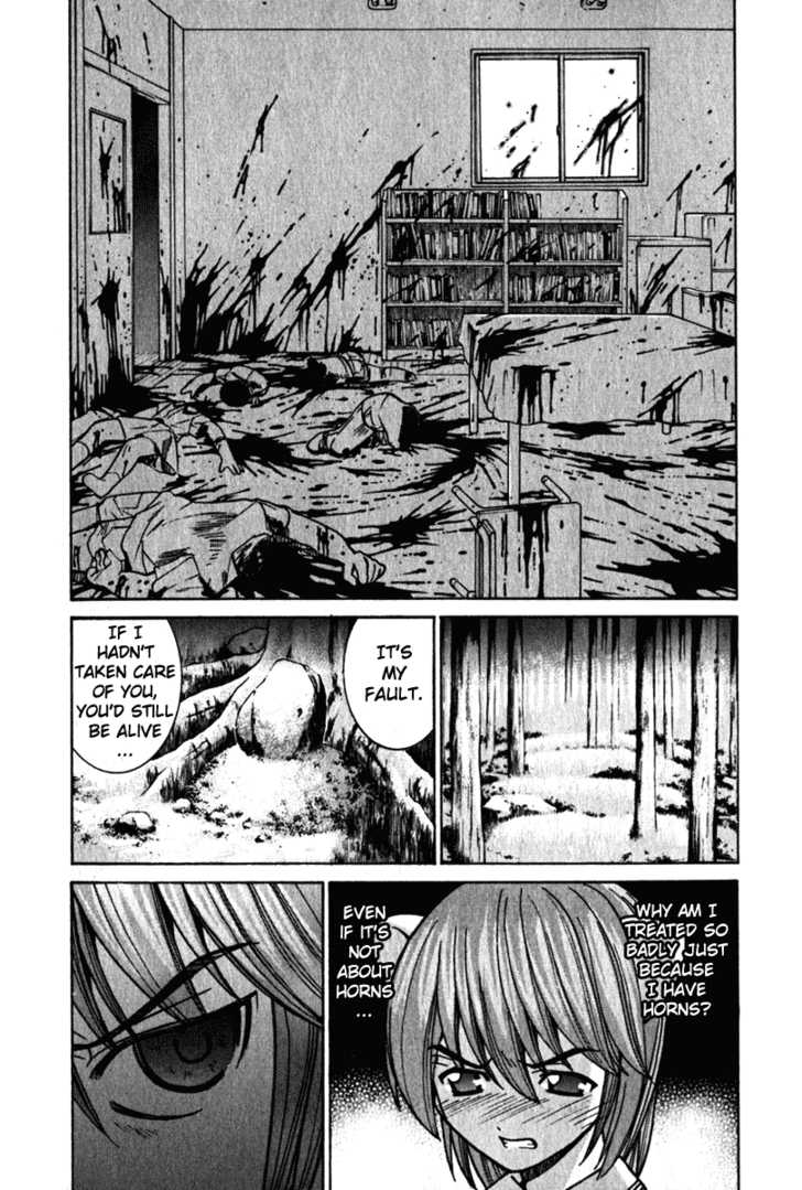 Elfen Lied Manga scary Lucy