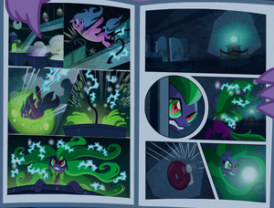 The Mane-iac's backstory in Spike's comic book.