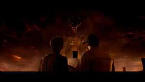 Satan confronting Jay and Seth.