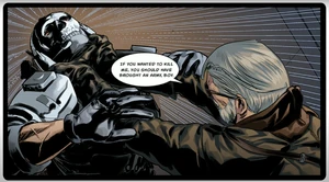 Stansfield fighting Ghost.