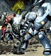Anthony Stark (Earth-616) vs. Anton Vanko (Whiplash) (Earth-616) from Iron Man vs. Whiplash Vol 1 3 001