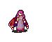 Brunnya's sprite when performing a critical hit.