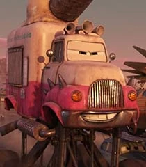 Disney Cars on the Road Cap'n Long Leggy - Road Rumblers Monster Ice Cream  Truck Custom 