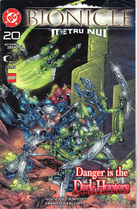Nidhiki in the cover page of the comics Danger is the Dark Hunter.