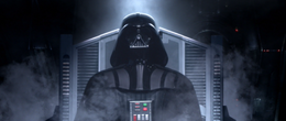 Vader's operation is complete as he is sealed within his new life-support armor.