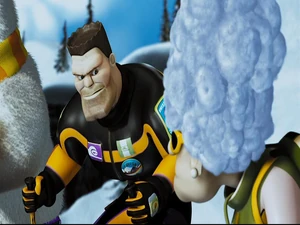 Dolph.jpg (60 KB) Dolph talking to Granny about being careful not to get hurt on the slopes.