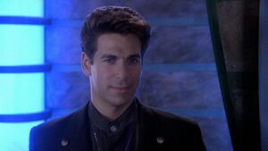 Dr. Morden on Babylon 5 space station.