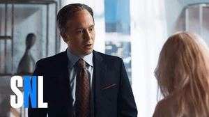 "Kellyanne Conway" parodies Alex Forrest.