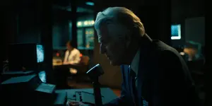 Brenner instructing El on what to do in the hallucination.