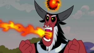 Tirek devouring Pegasai magic.