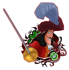 Captain Hook 6★ Speed medal in Kingdom Hearts Union χ[Cross].