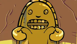 The Cursed Idol's death stare.