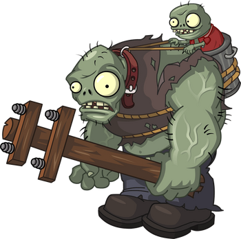 Gargantuar (Plants vs. Zombies 2), Plants vs. Zombies Wiki