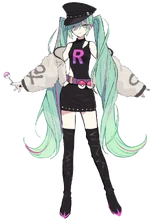 Hatsune Miku in PARTY ROCK ETERNITY